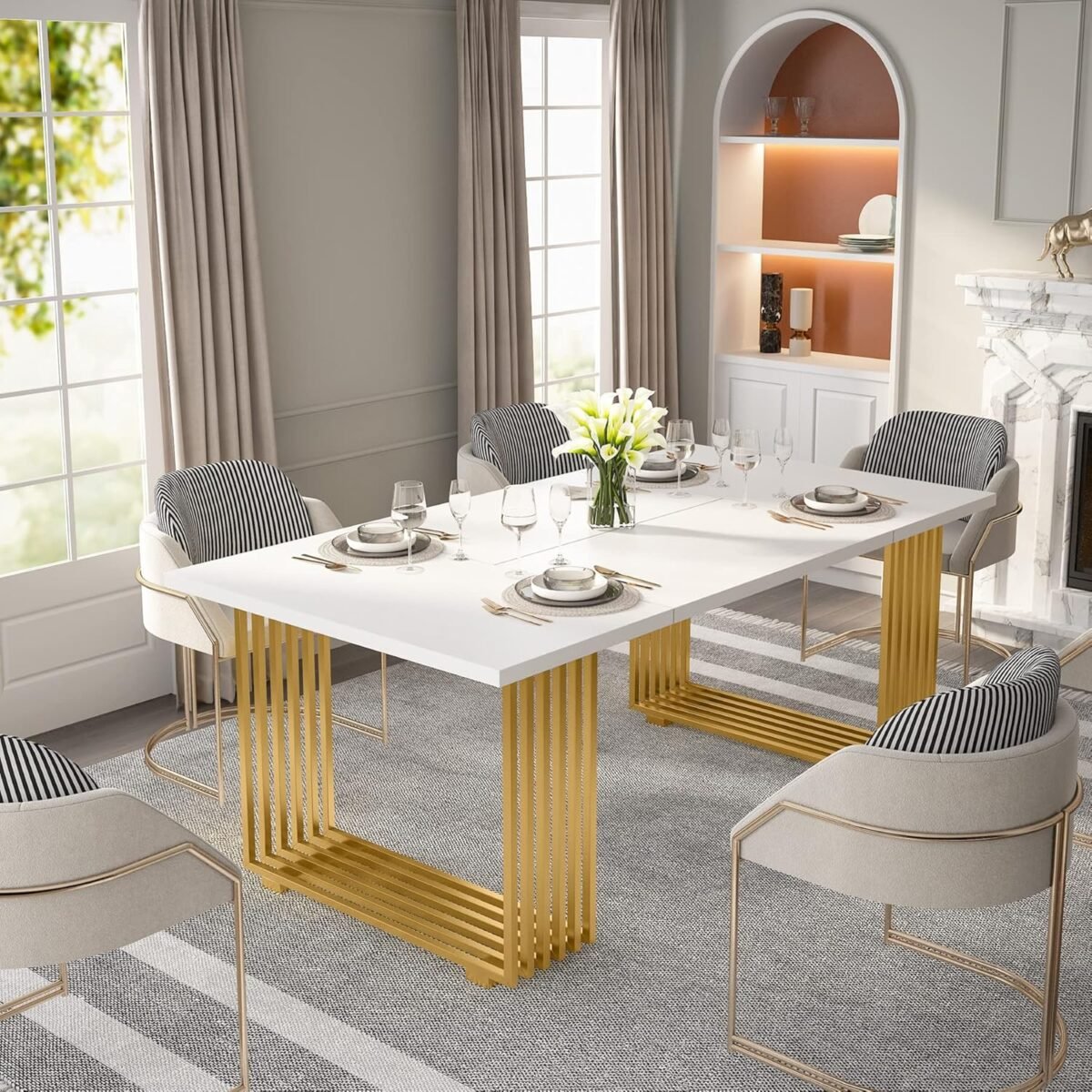 1749966826 little tree 70.9 white office desk modern executive desk with gold metal legs large home office desks wood computer desk business furniture.jpg