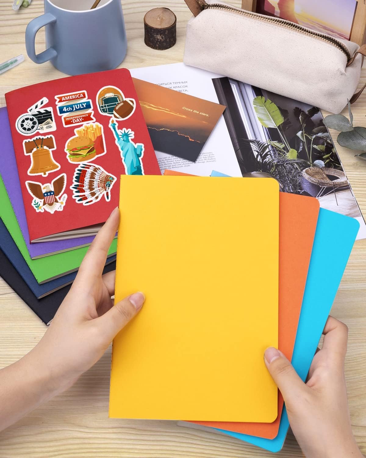 1749971092 gwybkq a5 lined notebooks bulk journals for kids writing 16 packs5.5x8.3 college ruledcolored notebooks for college students teen school office supplies note taking.jpg