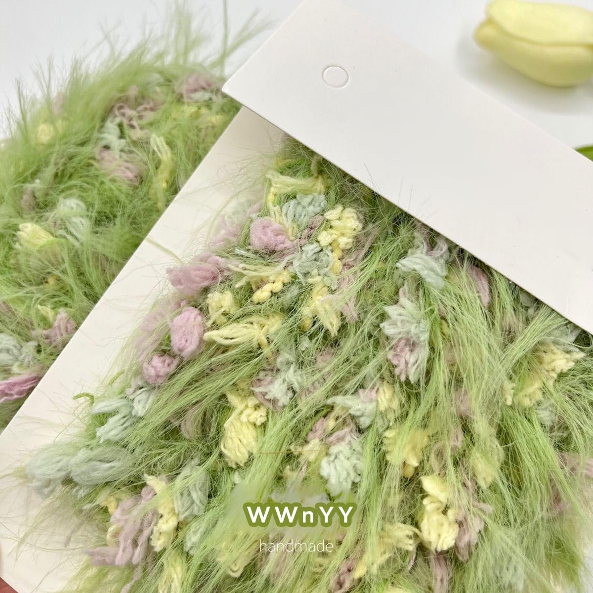 1749990708 wwnyy hand spun art yarn 4 pack of 50gskein with hand blended colorful handmade for jewelry making junk magazines knitting crafts textile decorative tassels card making.jpg