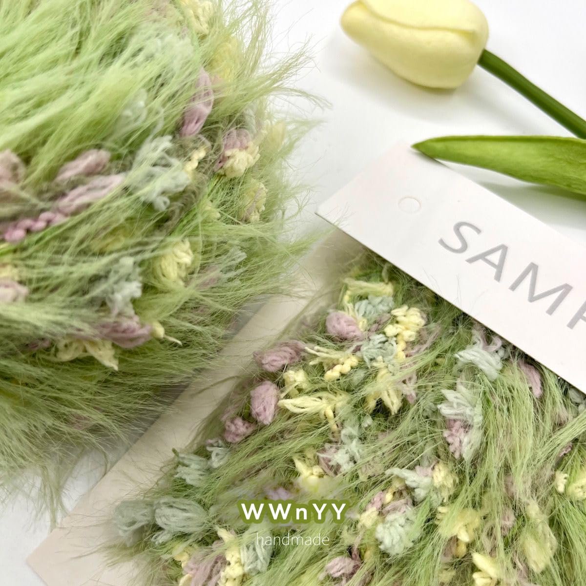 1749990710 wwnyy hand spun art yarn 4 pack of 50gskein with hand blended colorful handmade for jewelry making junk magazines knitting crafts textile decorative tassels card making.jpg