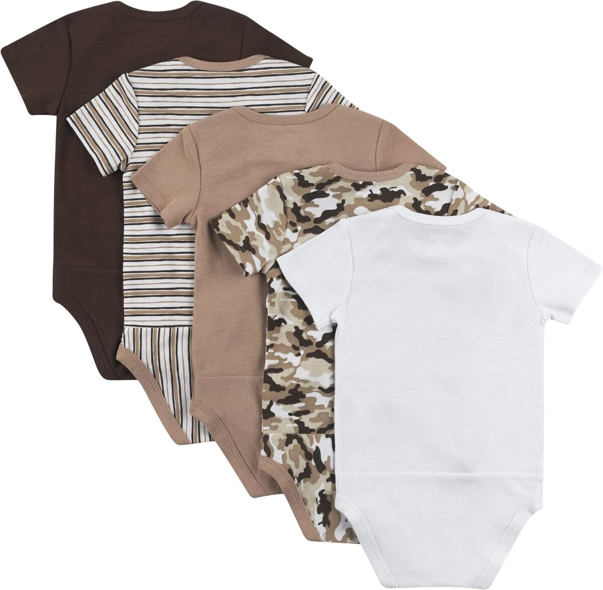1749995098 hanes baby bodysuits ultimate flexy short sleeve for boys girls 5 pack.jpg