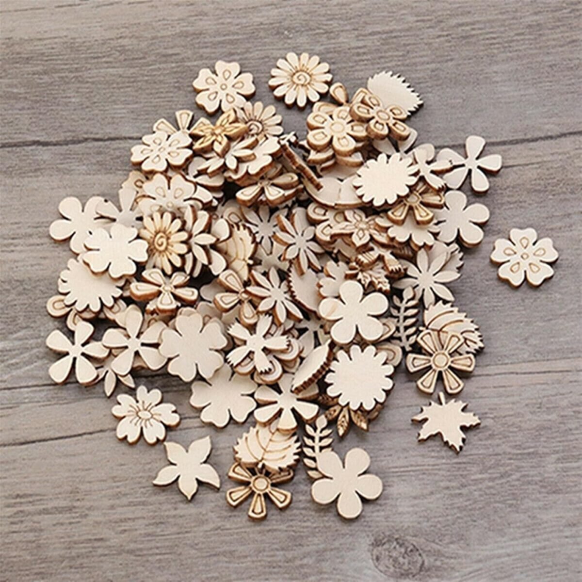 1750003754 100 pcs unfinished wooden flower wood slice leaf pattern cutouts pieces mini wooden handmade decoration wood blocks for craft flower diy craft supplies.jpg