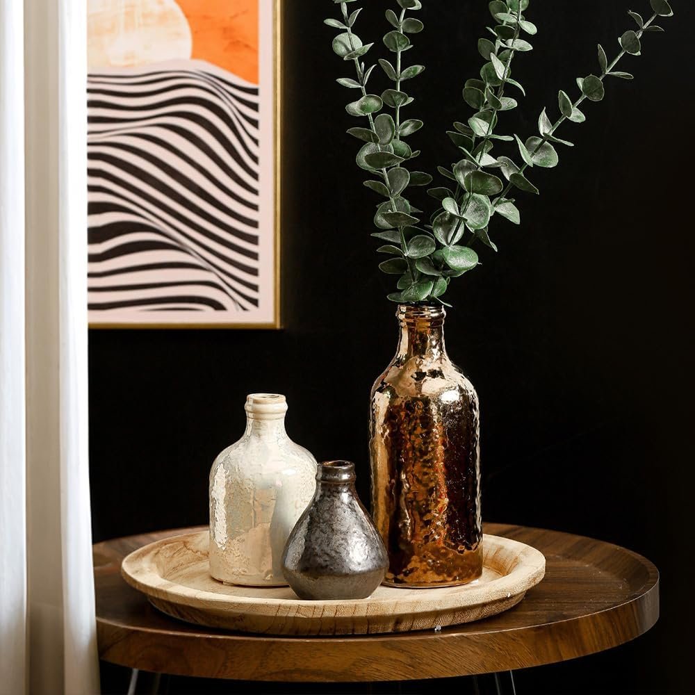 1750004035 ceramic vase set of 3 decorative vases home decor flower pampass boho modern neutral vase for living room table mantel entryway bookshelf kitchen bedroom bathroom multicolor.jpg