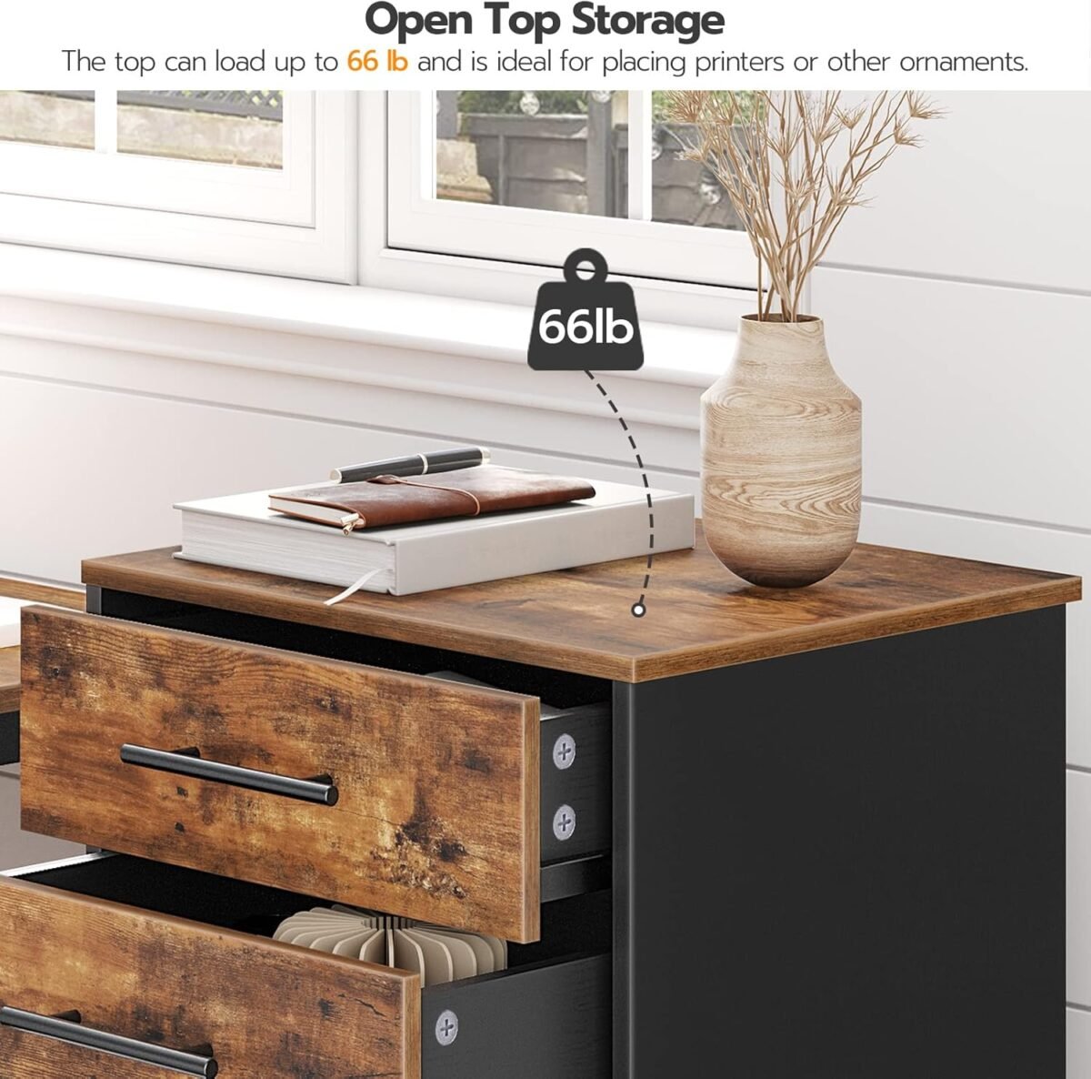 1750027327 hoobro 7 drawer chest file cabinet wooden file cabinet office cabinet with drawers storage cabinet for home office study easy assembly rustic brown and black bf07wj01.jpg