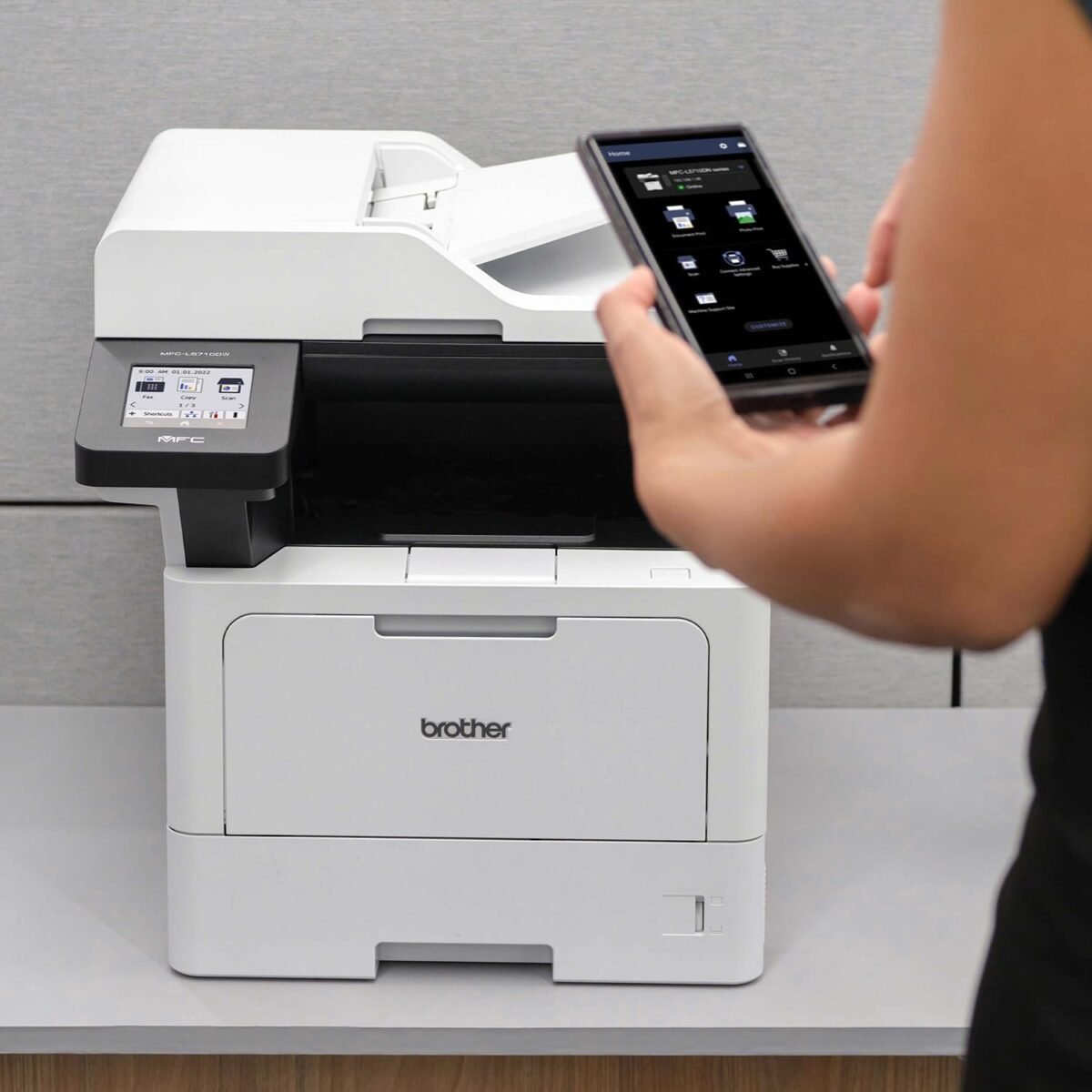 1750027390 brother mfc l5710dw business monochrome laser all in one printer with wireless networking and duplex print scan and copy works with alexa.jpg