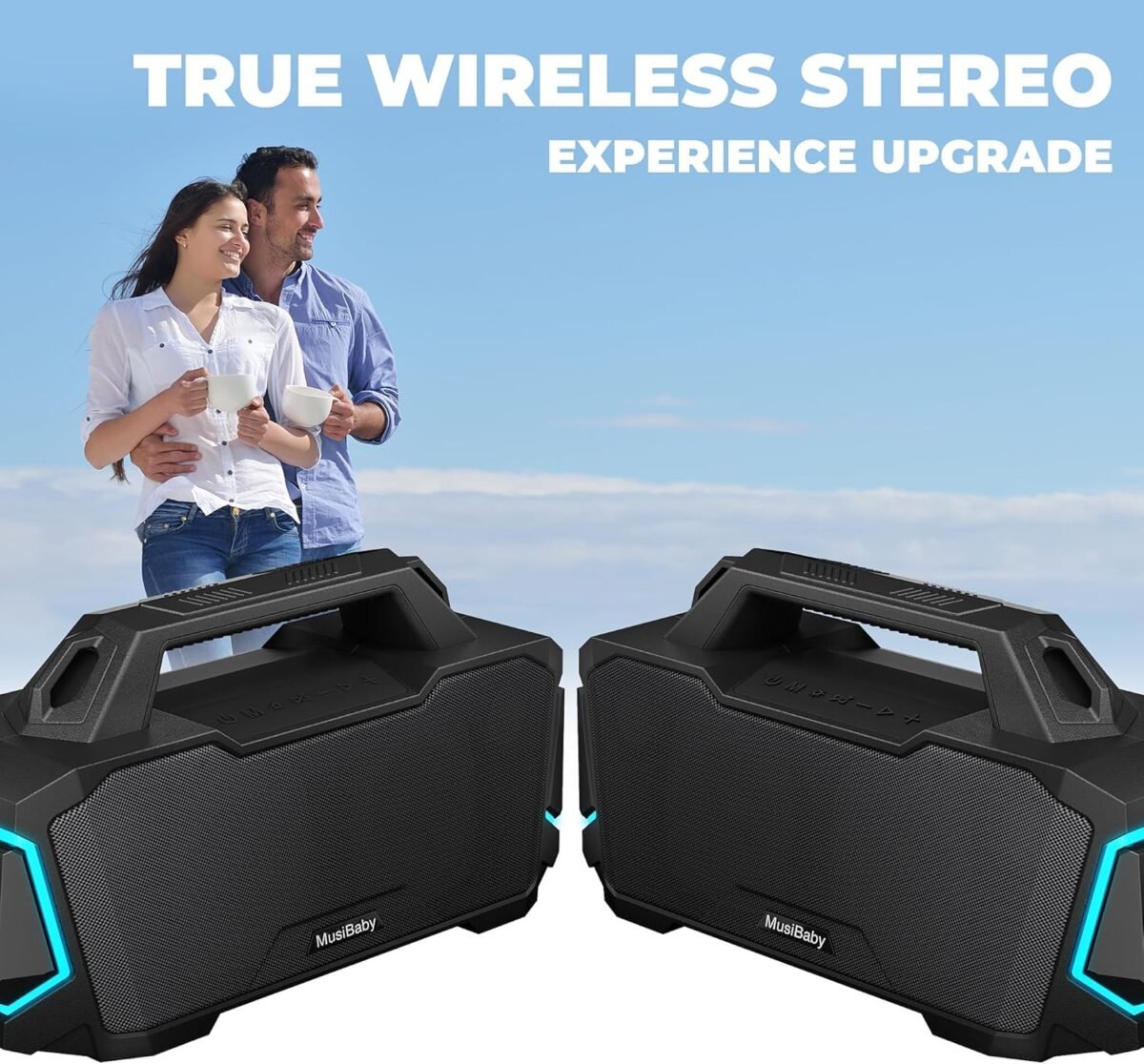 1750040646 bluetooth speakermusibaby m1 wireless speakers with subwooferipx6 waterproof20h playtimergb lightsdeep bassportablelargeloud speaker for outdoorpartycampingbackyarddual pairingblk.jpg