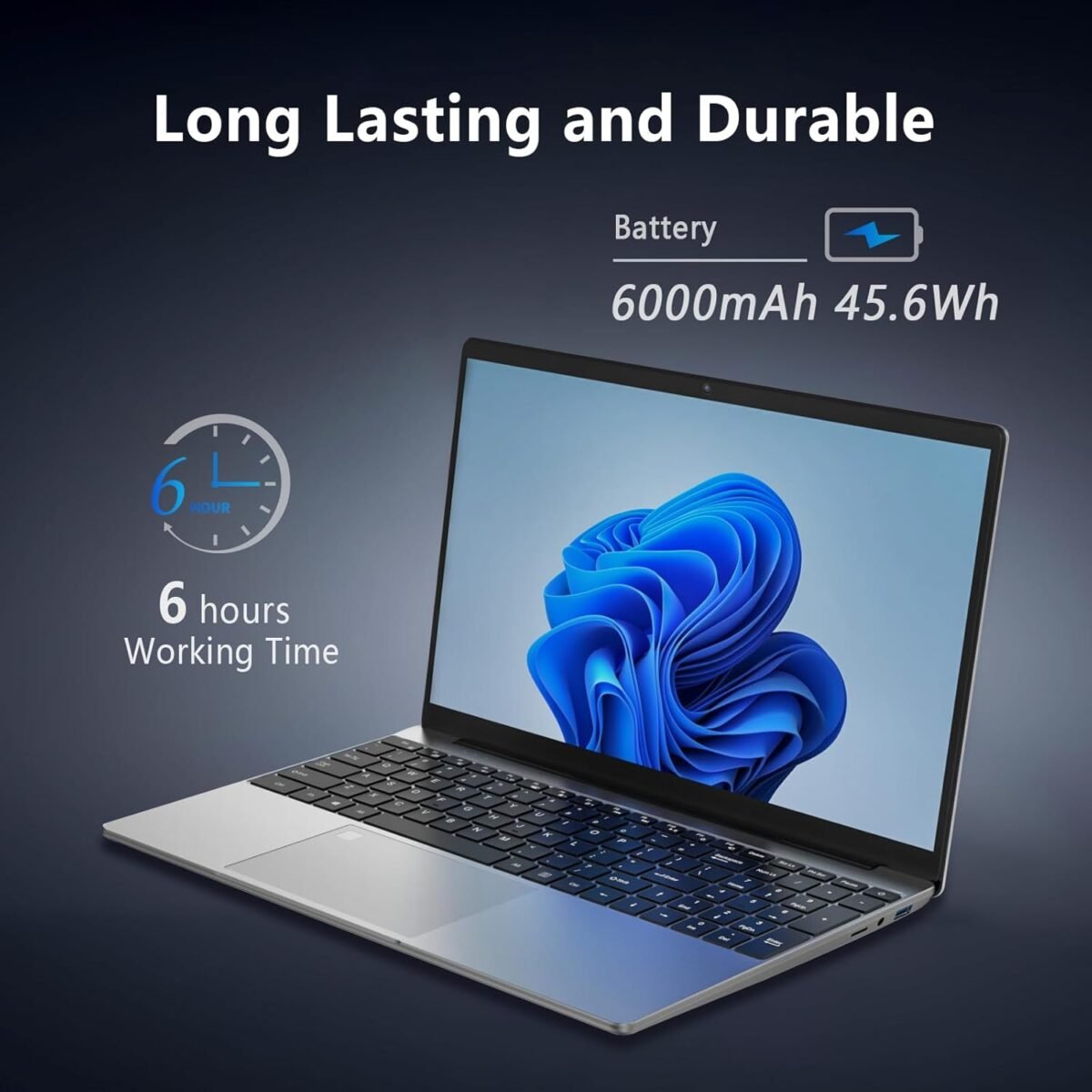 1750081362 15.6 fhd laptop computer with backlit keyboard32gb ram 512gb ssdquad core n95 processorup to 3.4ghz180 ° angle openingfingerprint reader8000mah batterywebcamwifi 5bt 4.2mini hdmiusb 3.0.jpg