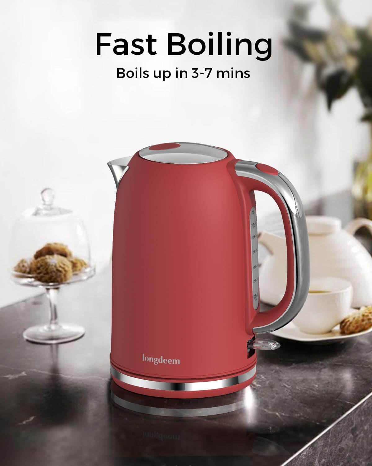 1750101598 electric kettle stainless steel filter 1.7l1500w cordless hot water kettle teapot boiler heater automatic shut off boil dry protection swivel base non bpa red.jpg