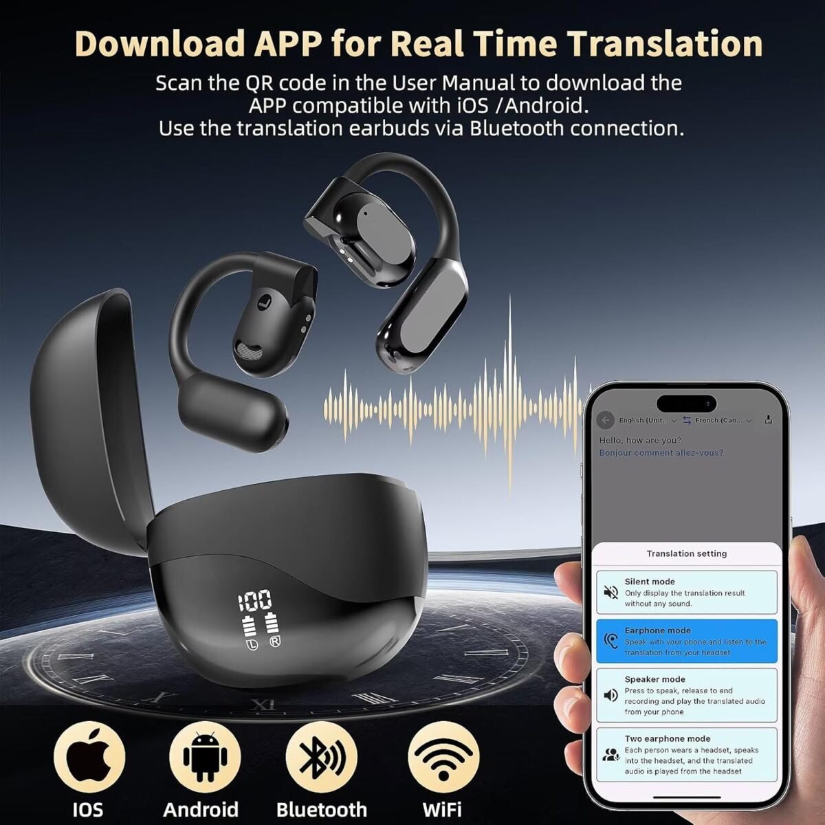 1750126091 ai language translation earbuds translator earbuds real time with app compatible with ios android 144 language bluetooth headphones translating device for travel and business black.jpg