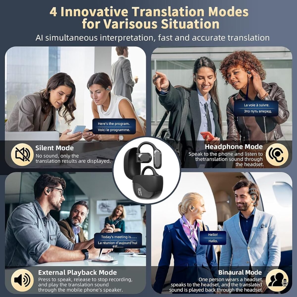 1750126093 ai language translation earbuds translator earbuds real time with app compatible with ios android 144 language bluetooth headphones translating device for travel and business black.jpg