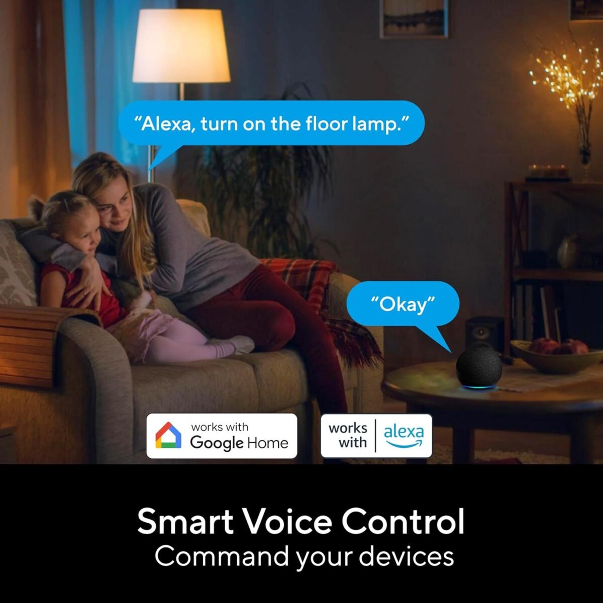 1750140171 utec smart plug wi fi mesh outlet 15a ultra efficient smart plug compatible with alexa google home ifttt no hub required 2.4ghz wi fi only remote control etl certified 2 pack.jpg