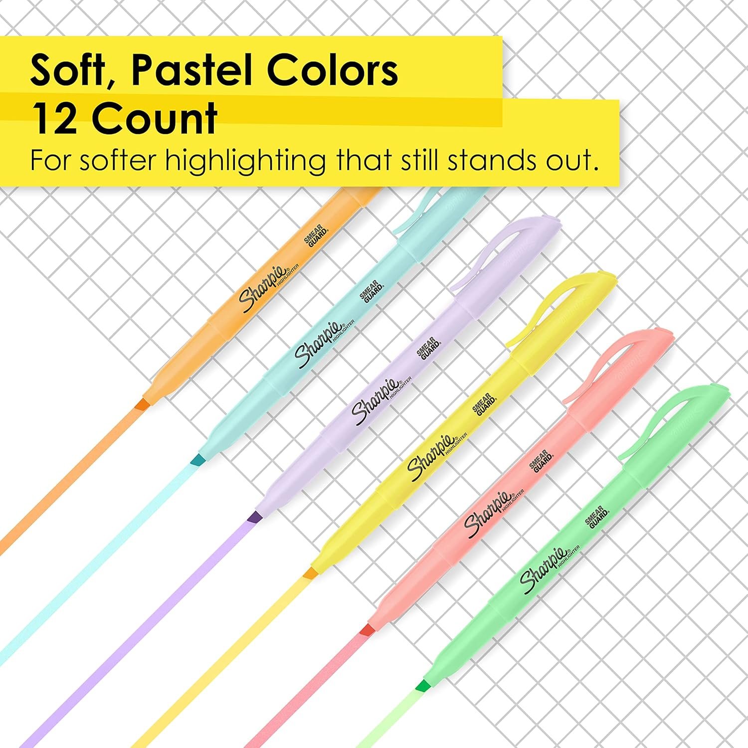 1750147586 sharpie pocket highlighters mild pastel colors assorted chisel tip 12 count.jpg