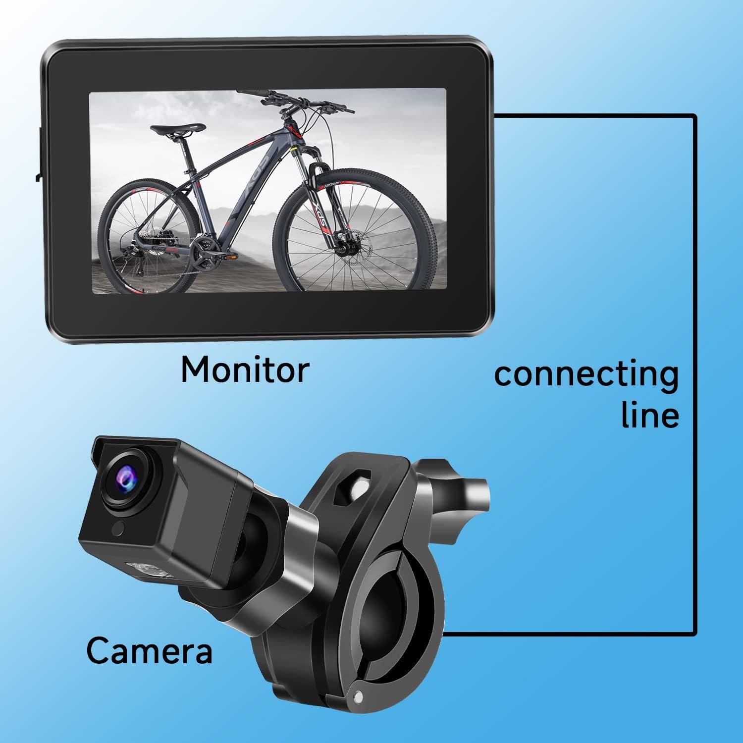 1750151149 bike camera rechargeable battery 360° rotation color night vision 3 mins easy installation wide view handlebar 4.3 hd 1080p monitor bicycle rear view camera for mountain ebike wankskey.jpg