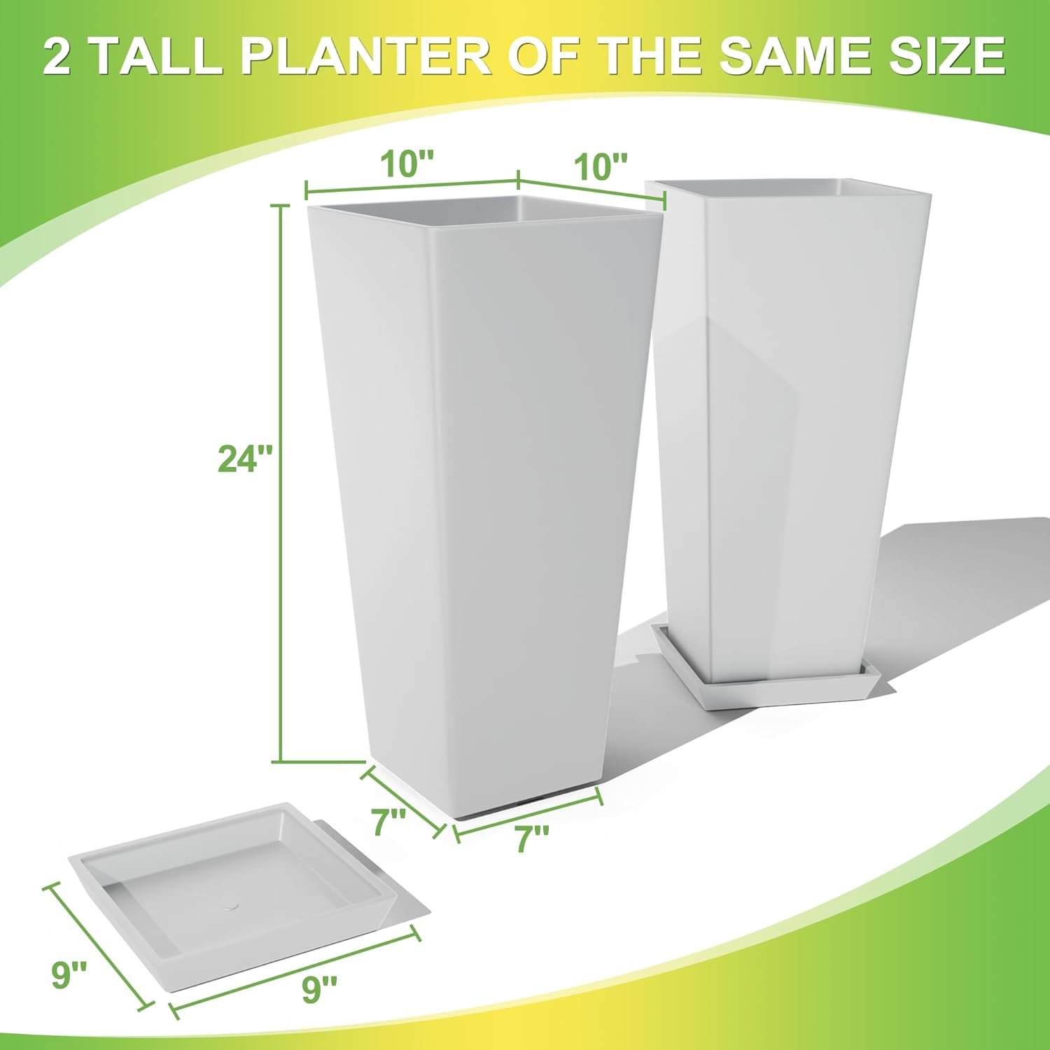 1750157947 set of 2 large planter for indoor or outdoor 24 tall flower pots tapered planters with tray for porch patio backyard large planters for outdoor indoor plants white.jpg