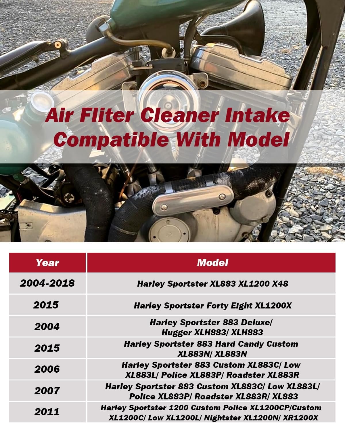 1750158517 motorcycle air cleaner intake moto air filter replacement system kit for har ley sport ster xl883 xl1200 x48 2004 2018red purple pack of 1.jpg