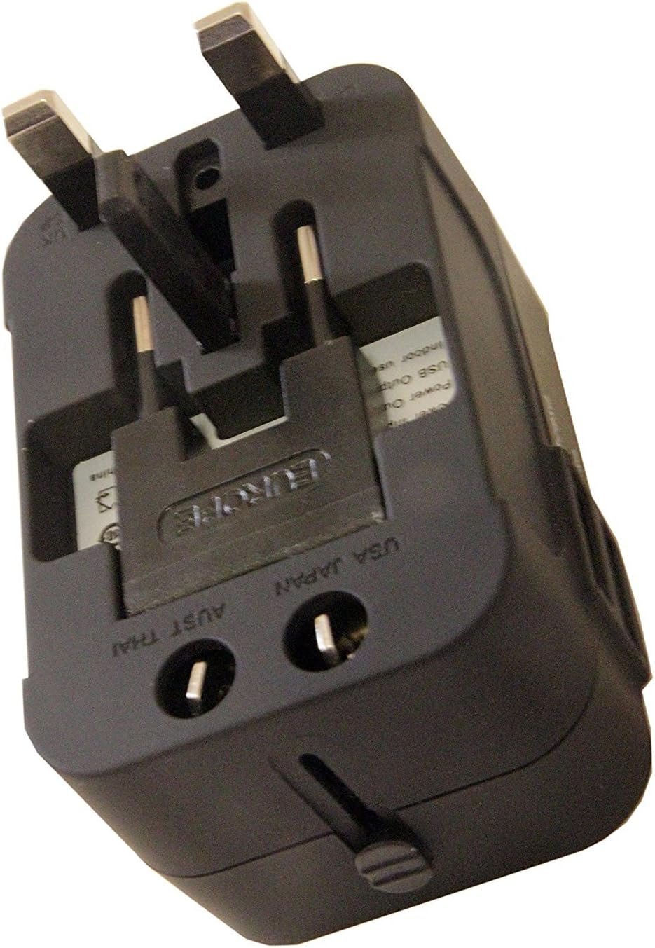 1750169442 travel adapter universal power adapter worldwide wall ac power plug converter travel charger with type c and usb a charging ports for usa eu uk aus mobile phones tablets mp3s and shavers.jpg