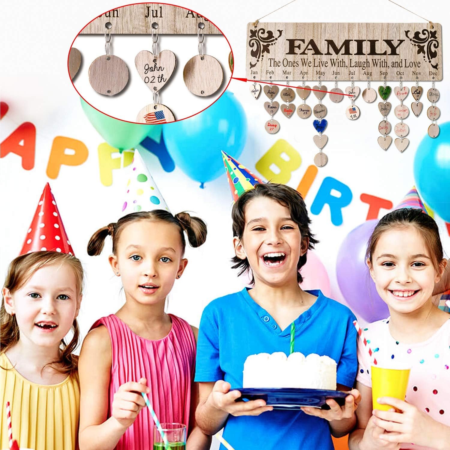 1750172422 gifts for mom grandma from daughter unique wooden family birthday reminder tracker calendar board wall hanging with 100 tags best gift ideas for christmas birthday mothers day.jpg