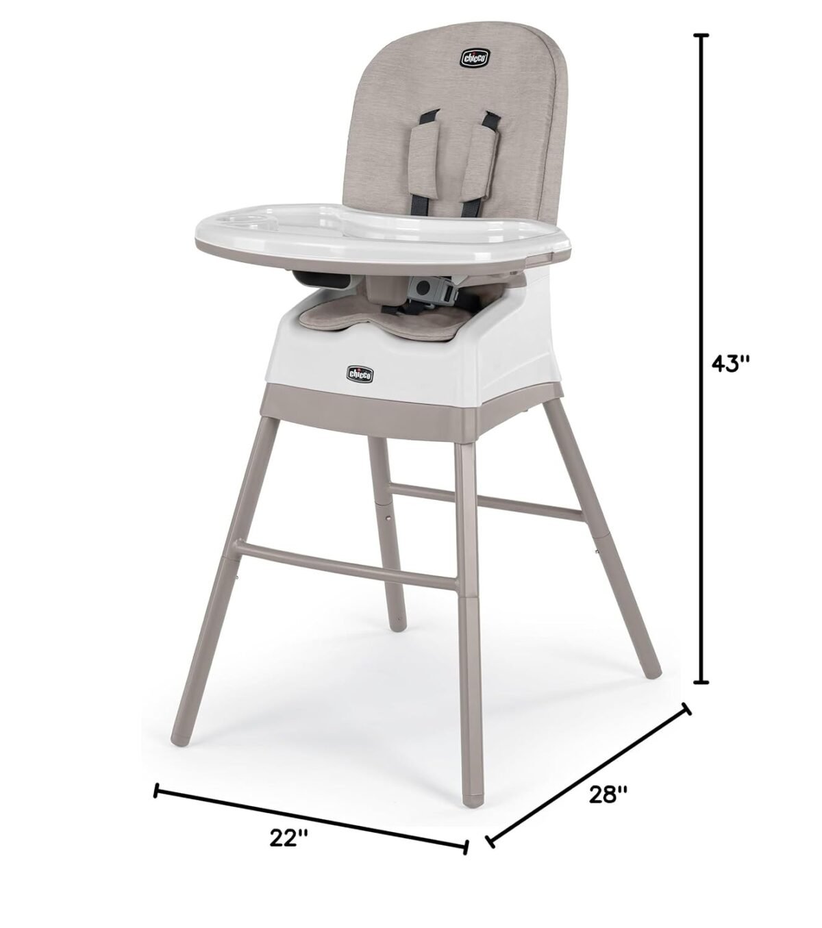 1750199242 chicco stack® hi lo 6 in 1 multi use convertible high chair reclining high chair for babies and toddlers easy clean baby booster toddler seat combo sandbeige.jpg