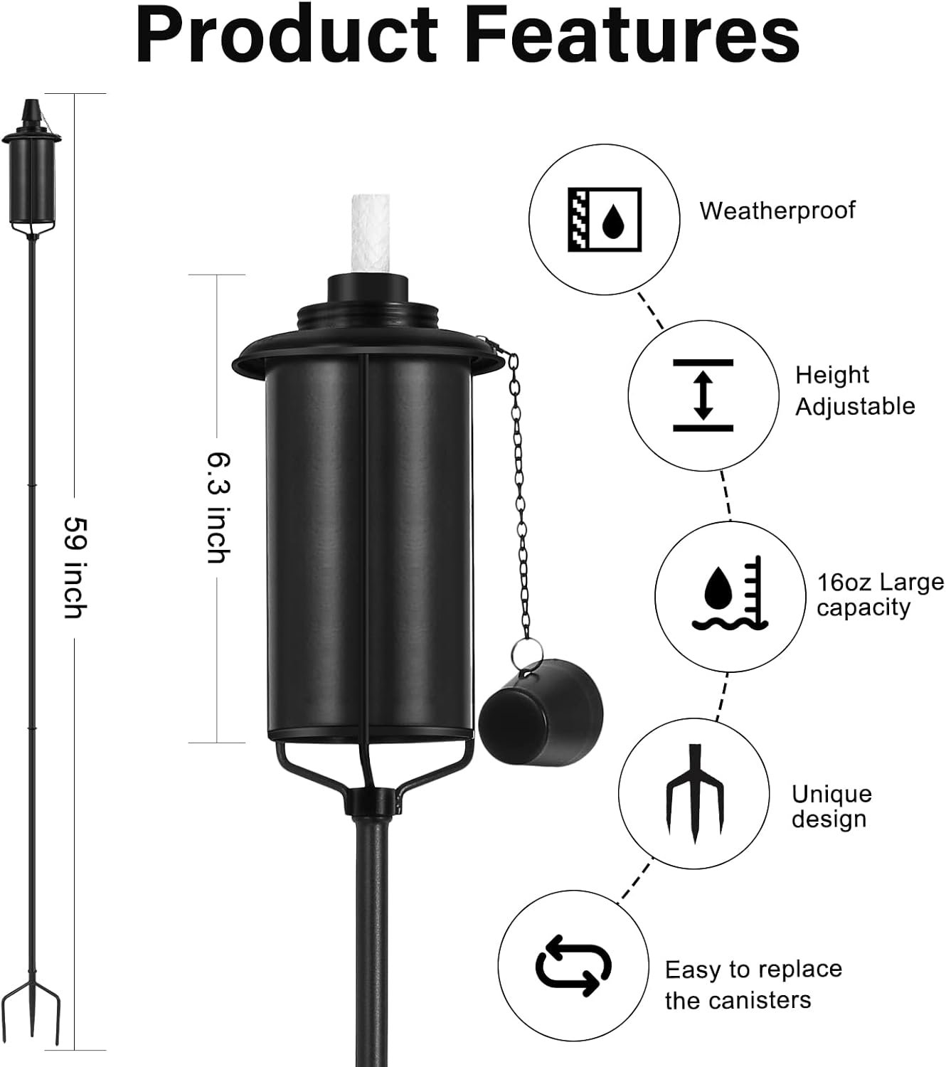 1750208121 6 pack garden torches 16 oz metal torch for outside with 3 prong grounded stake outdoor decorative citronella torches 59 inch garden decor torches.jpg