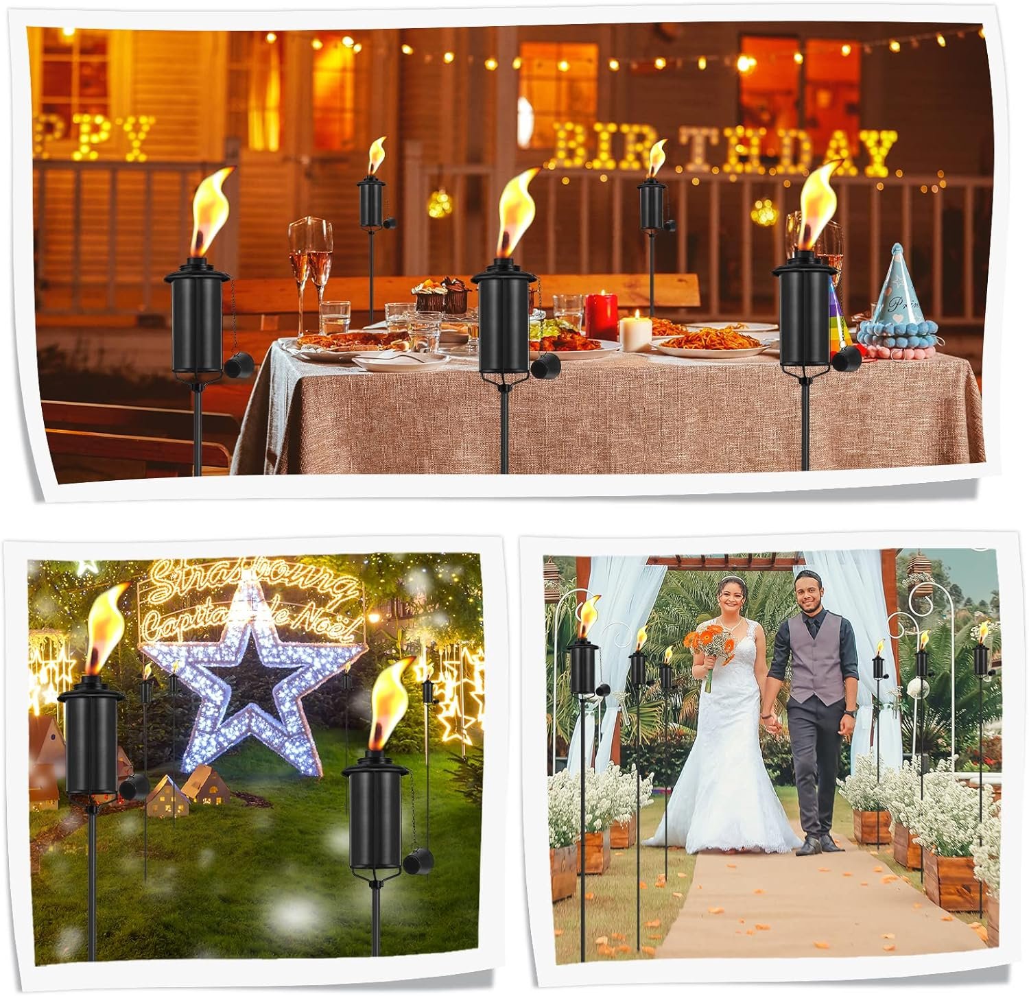 1750208128 6 pack garden torches 16 oz metal torch for outside with 3 prong grounded stake outdoor decorative citronella torches 59 inch garden decor torches.jpg