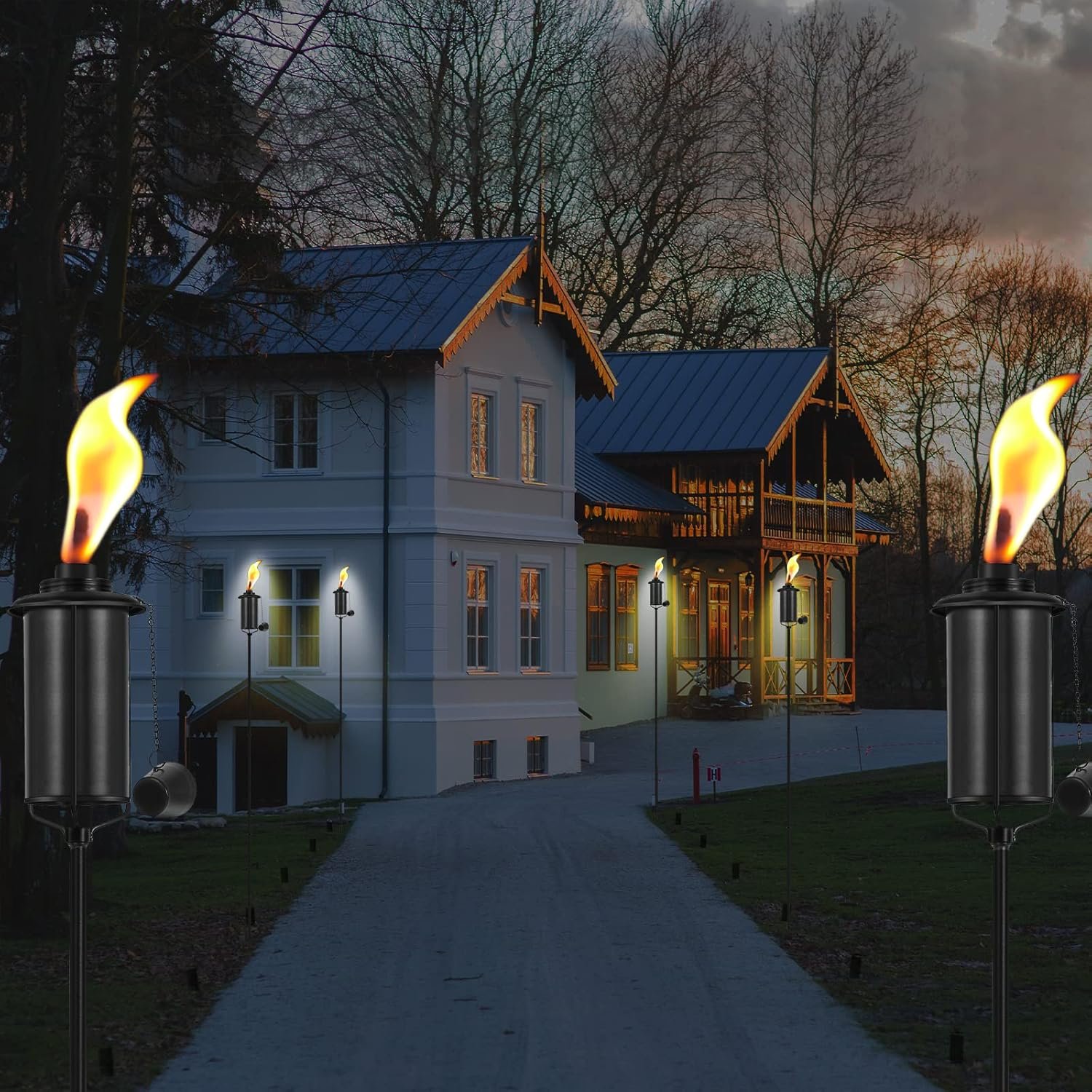 1750208129 6 pack garden torches 16 oz metal torch for outside with 3 prong grounded stake outdoor decorative citronella torches 59 inch garden decor torches.jpg