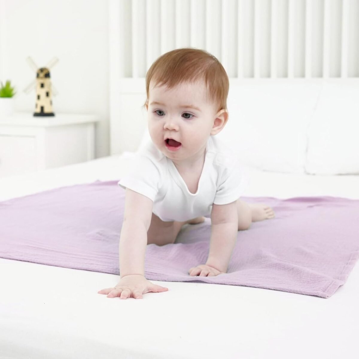 1750218674 muslin swaddle blankets for newborns 2 pack large 40 x 40 inches 100 cotton receiving blankets soft and breathable baby swaddles baby essentials for girls shower gift pink and purple.jpg