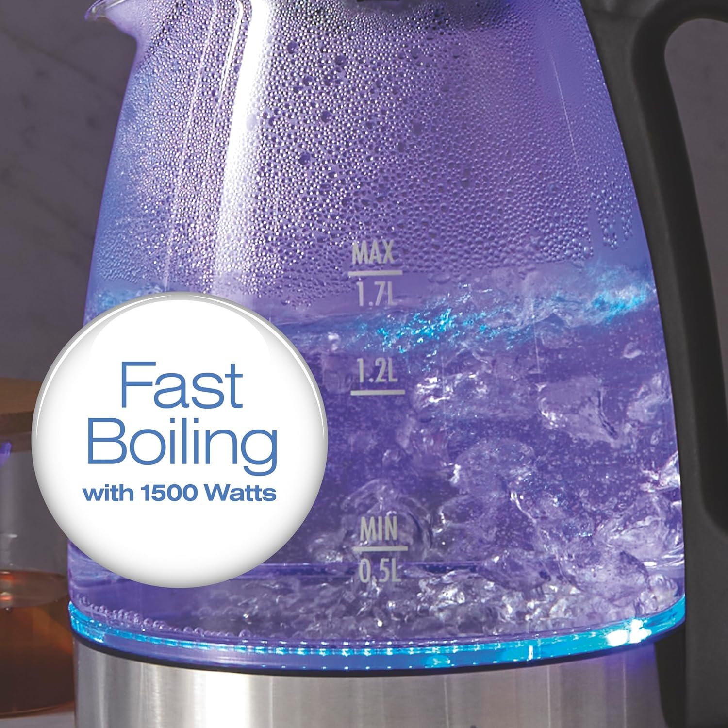 1750219064 hamilton beach 1.7l electric kettle water boiler heater led indicator built in mesh filter auto shutoff boil dry protection cordless serving clear glass 40864.jpg