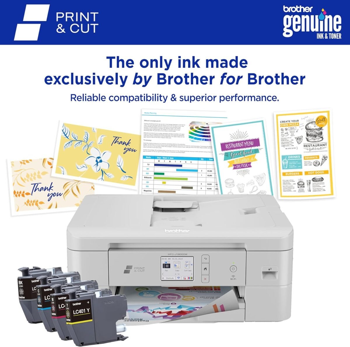 1750225625 brother wireless all in one color inkjet printer with auto paper cutter scanner copier and fax for home office print and cut machine with mobile printing and 150 sheet capacity j1800dw.jpg