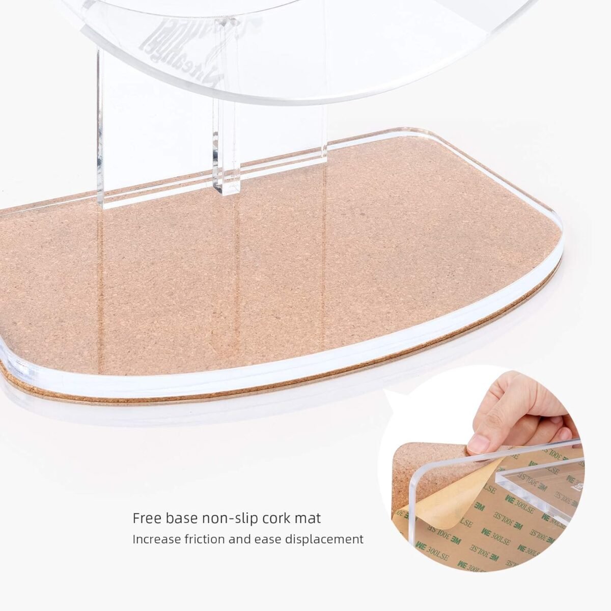 1750245318 niteangel silent hamster exercise wheel dual bearing quiet spinning acrylic hamster running wheel for dwarf hamster gerbils mice degus or other small animals s.jpg