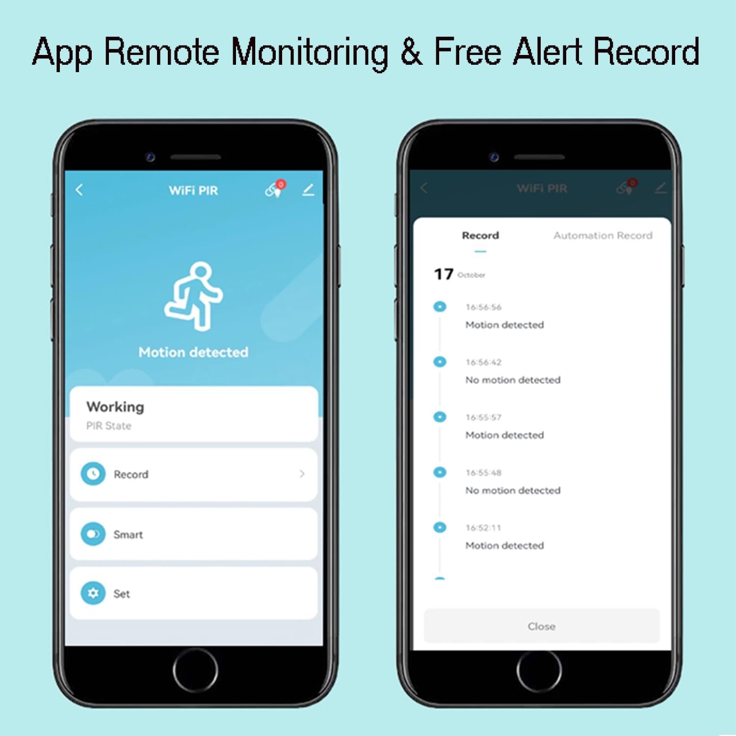 1750252071 wifi pir motion sensor smart indoor motion detector with app notification alerts records battery included infrared movement detector for remote monitor and home automation 1 pack.jpg