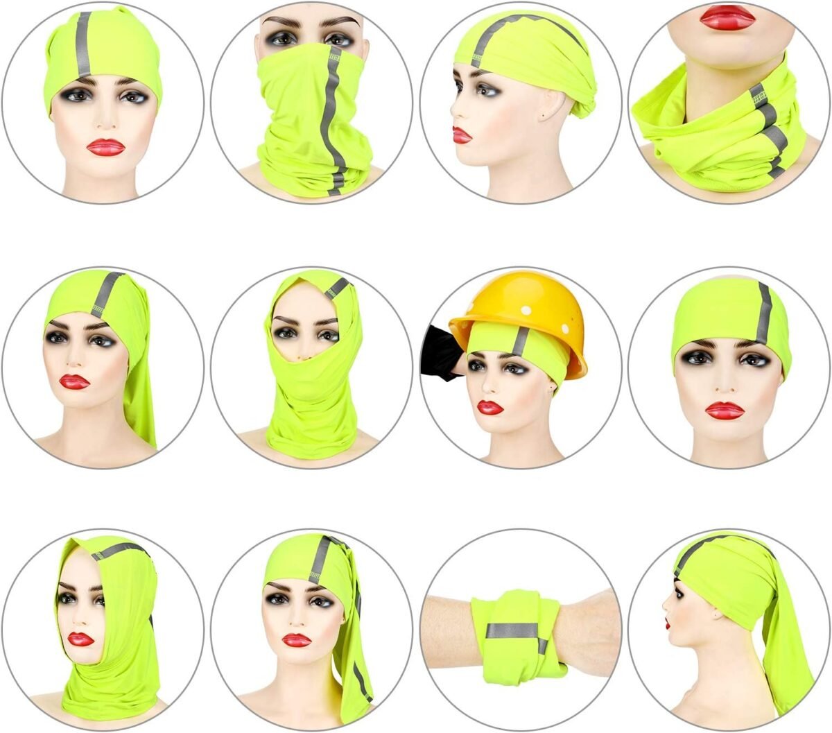 1750254982 satinior 4 pcs reflective neck gaiter face cover mask scarf uv sun protection neon bandana hi vis balaclava for men women.jpg