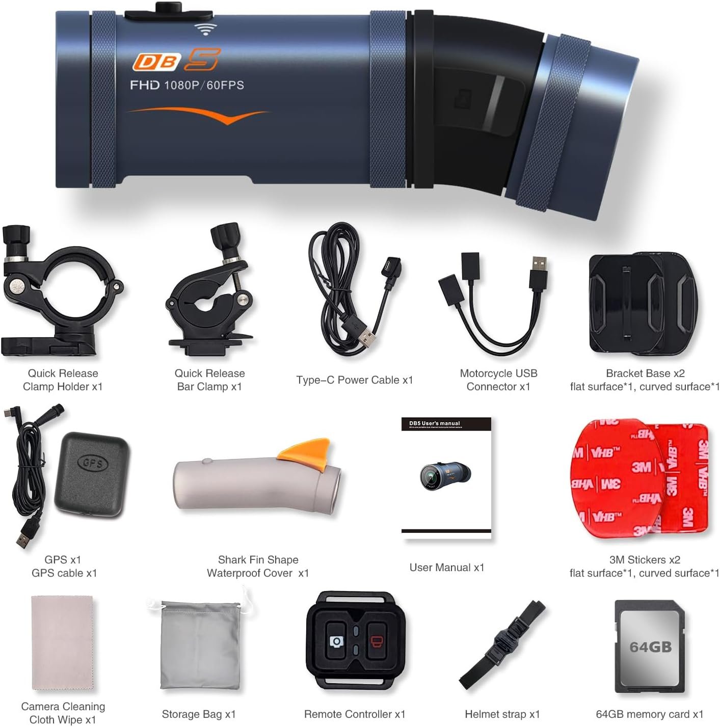 1750267382 lkt dual 2k action camera dash cam ideal for motorcyclebicycleoutdoor sports helmet camera sports camera with frontrear camcorder remote controlgpsbuilt in wifi helmet accessories.jpg