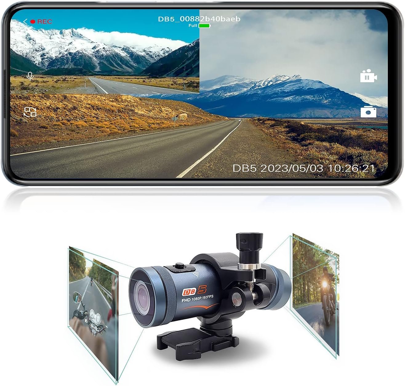 1750267384 lkt dual 2k action camera dash cam ideal for motorcyclebicycleoutdoor sports helmet camera sports camera with frontrear camcorder remote controlgpsbuilt in wifi helmet accessories.jpg