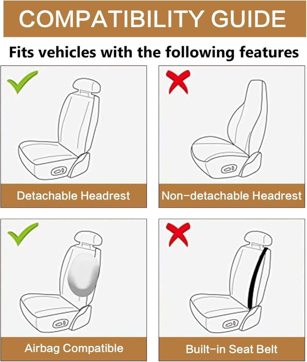 1750275414 leather car seat covers front pair waterproof faux leather seat covers for cars non slip car interior covers universal fit for most cars sedans trucks suvs black.jpg