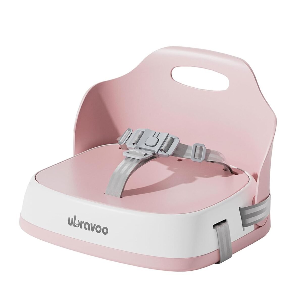 1750387758 baby booster seats toddler booster seat for dining table with adjustable straps portable compact portable baby chair for dining and travel pink.jpg
