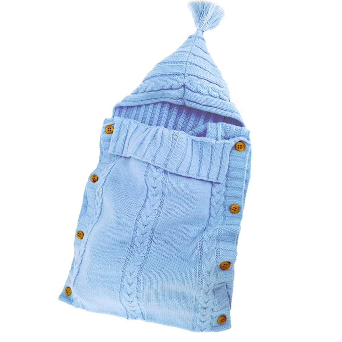 1750387958 xmwealthy newborn baby wrap swaddle blanket knit sleeping bag receiving blankets stroller wrap for babylight blue 0 6 month.jpg