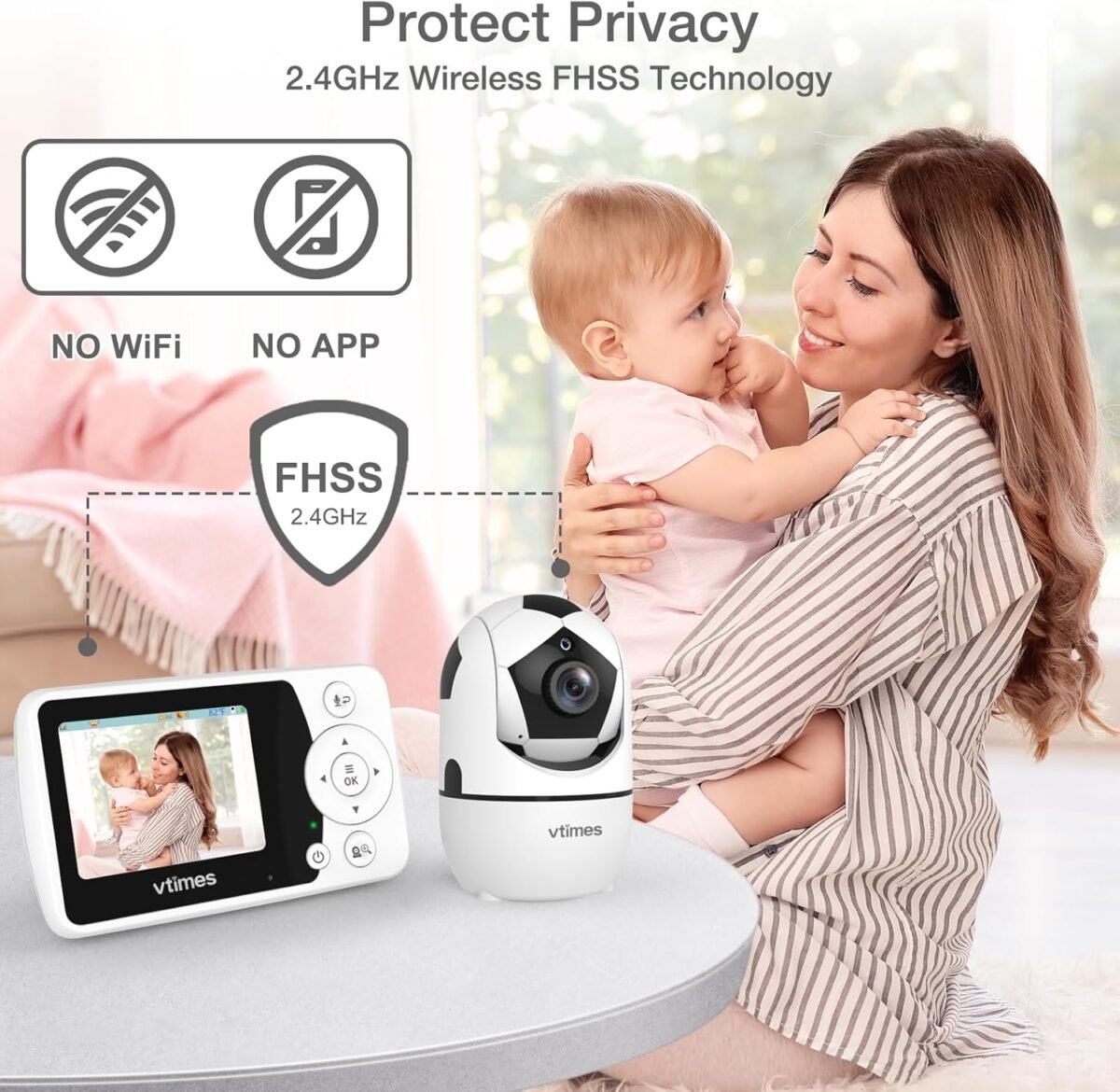 1750409175 baby monitor with camera and audio 2.4 lcd screen video baby monitor no wifi night vision vox mode pan tilt zoom temperature display two way audio lullabies feeding alarm 1000ft range.jpg