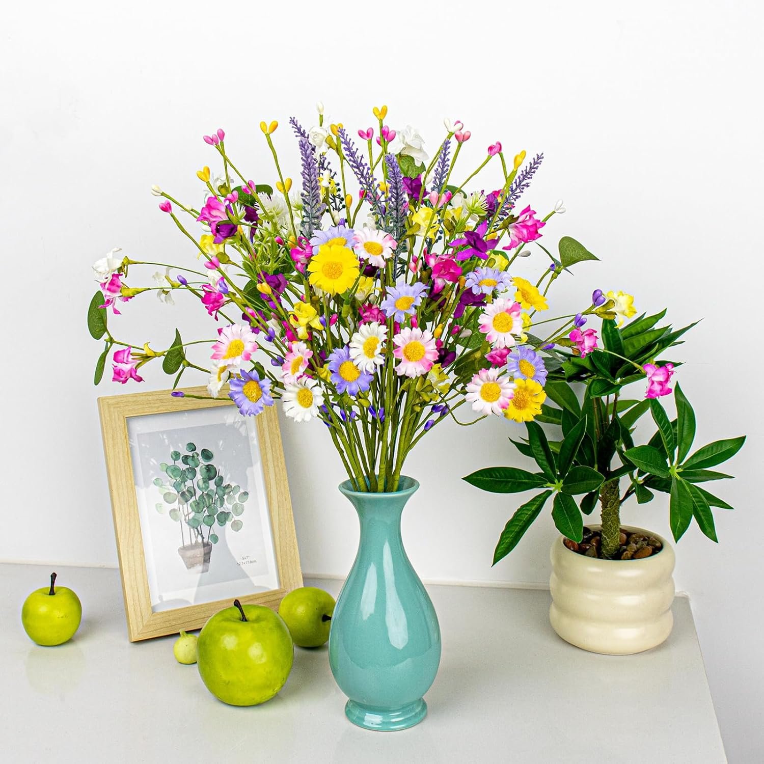 1750444425 12 pack spring floral picks 17 inch artificial flower stems colorful spring flowers with pip berries for vases centerpieces sprimg summer flower arrangements and easter decor.jpg