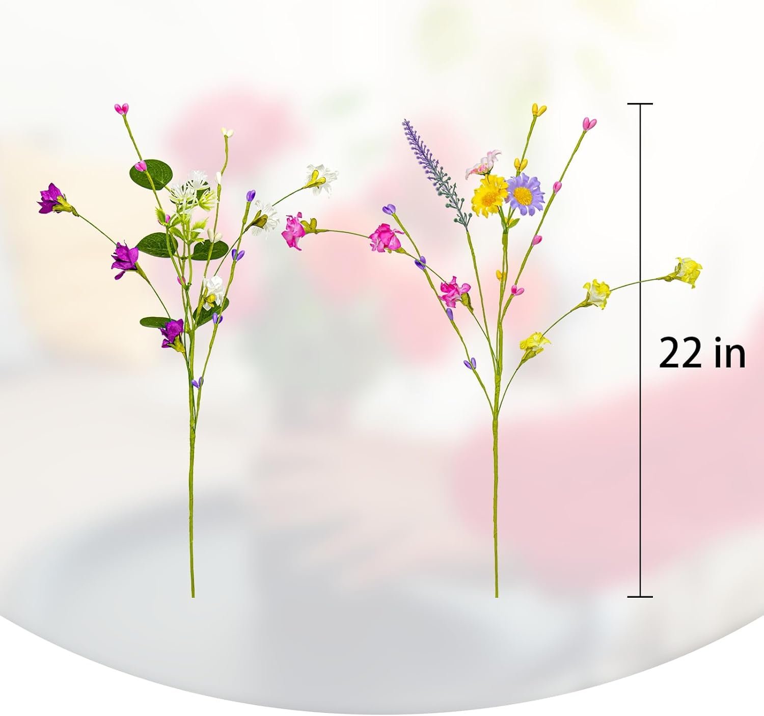 1750444538 12 pack spring floral picks 17 inch artificial flower stems colorful spring flowers with pip berries for vases centerpieces sprimg summer flower arrangements and easter decor.jpg