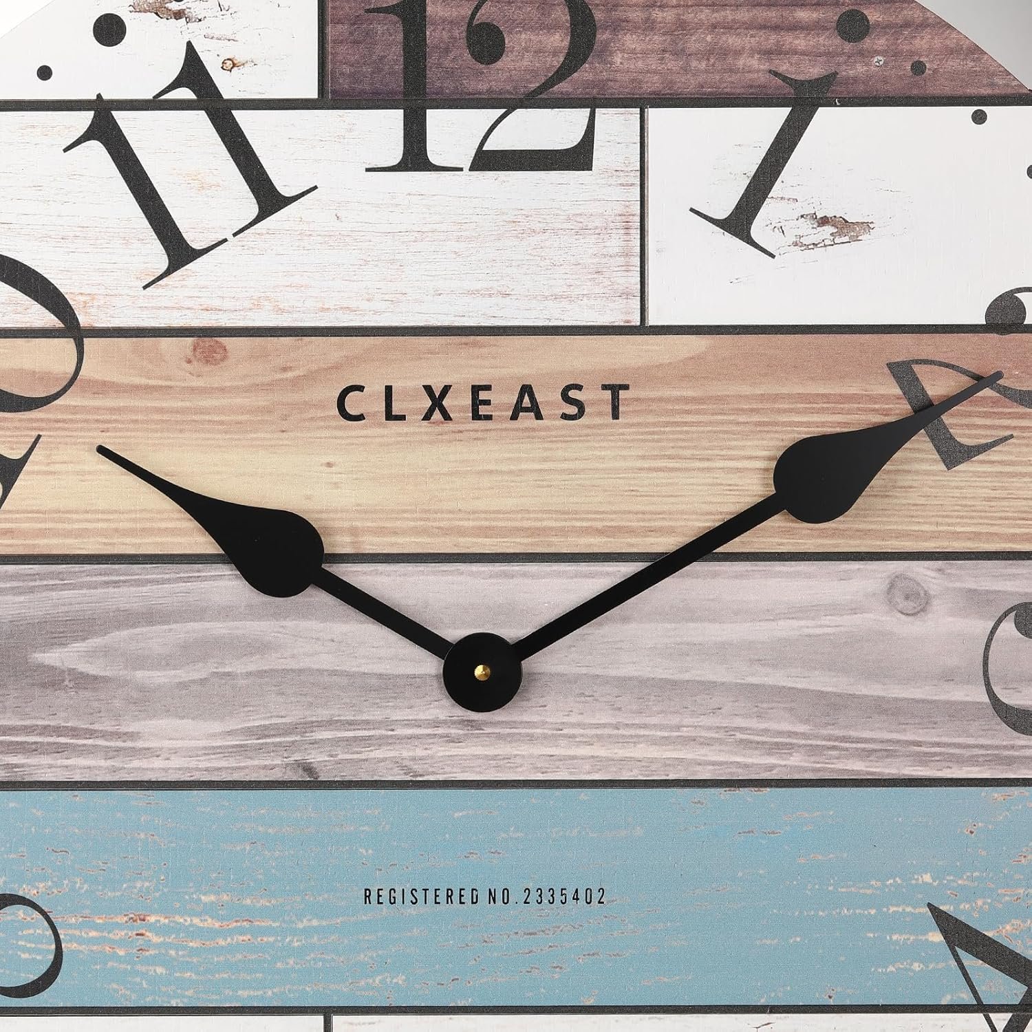 1750501697 clxeast 24 inch multicolor woodgrain shiplap wall clocks for living room decor large farmhouse wall clockcoastal beach nautical stylehouse warming gifts new home.jpg