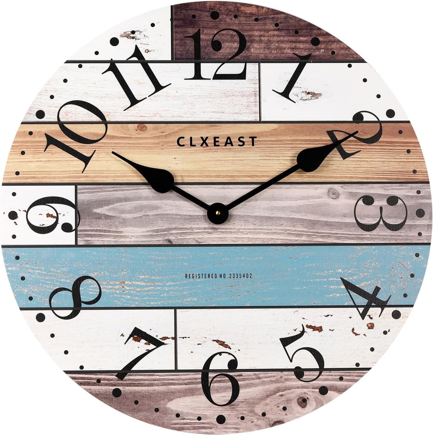 1750501705 clxeast 24 inch multicolor woodgrain shiplap wall clocks for living room decor large farmhouse wall clockcoastal beach nautical stylehouse warming gifts new home.jpg