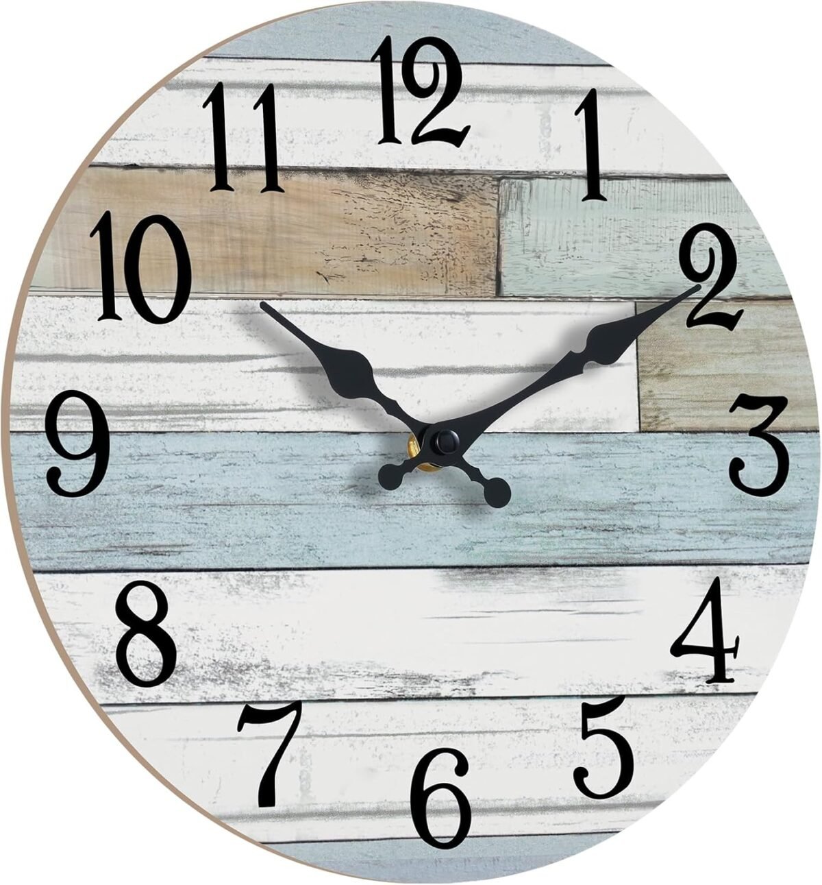 1750524797 wall clock battery operated 8 inch silent non ticking coastal design country rustic retro decorative for bathroom kitchen living room bedroom.jpg