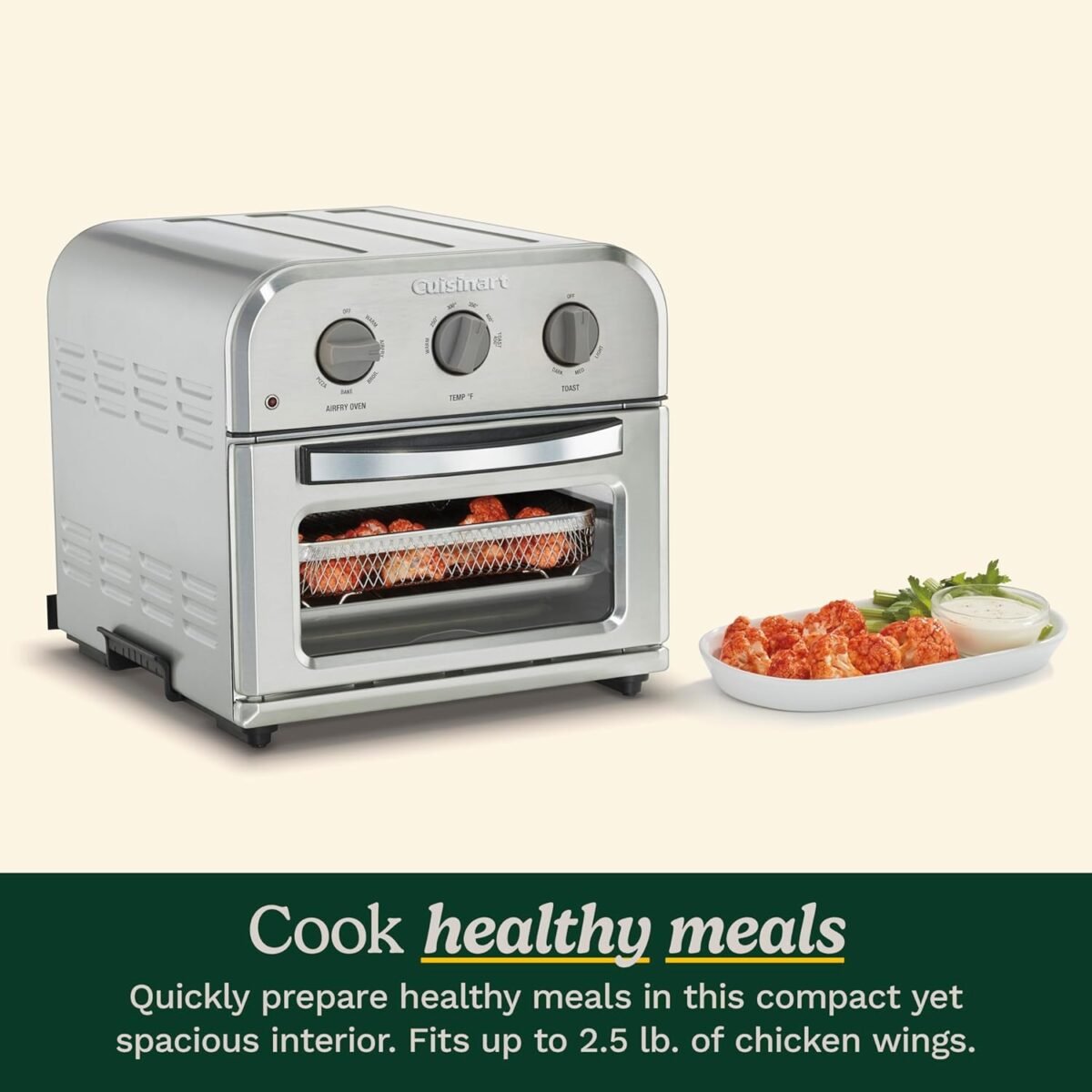 1750533106 cuisinart toa 26 compact airfryer toaster oven 1800 watt motor with 6 in 1 functions and wide temperature range air fryer stainless steel.jpg