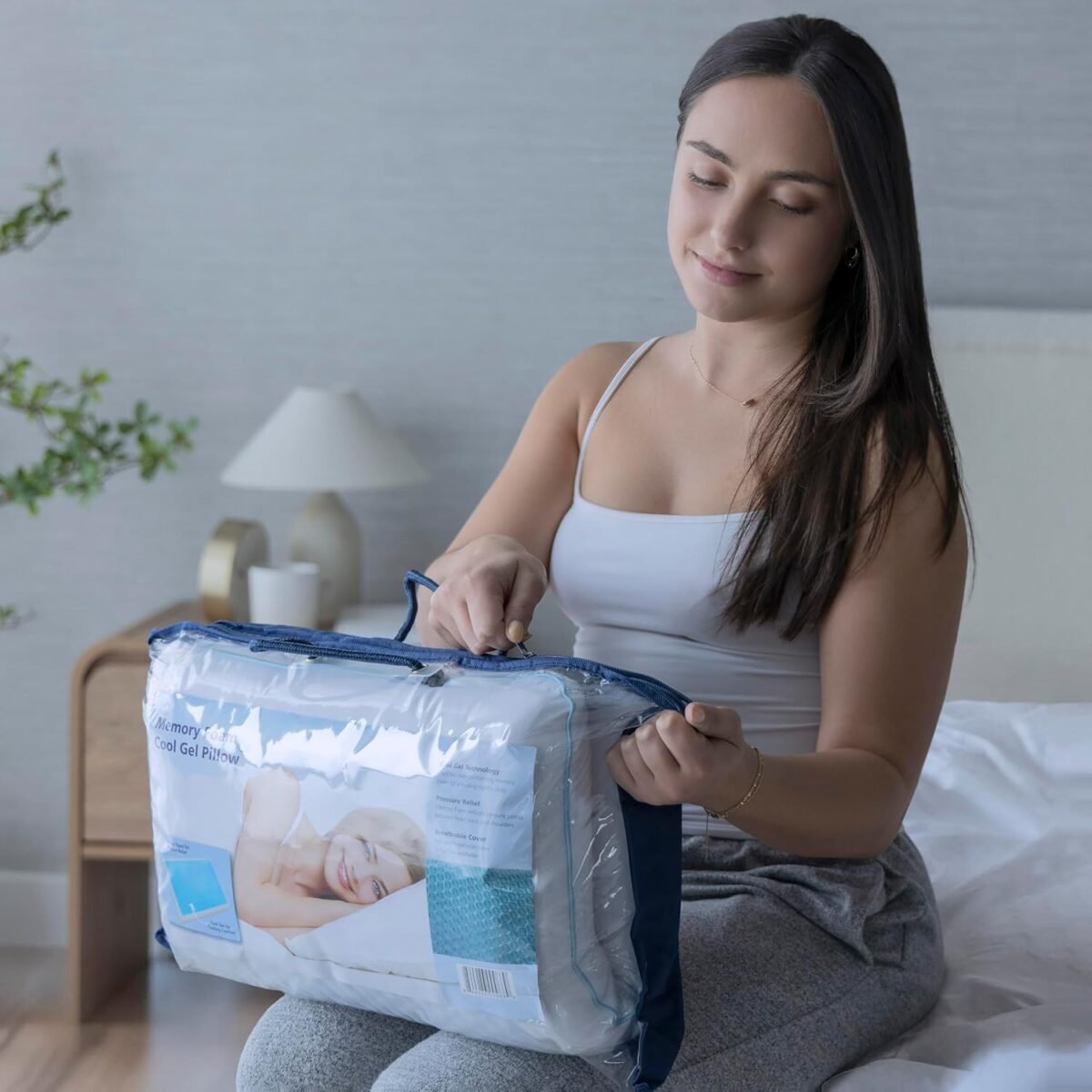 1750533481 cool gel cooling pillow for sleeping standard size cooling memory foam pillow for hot sleepers reversible ergonomic design pressure relief spine alignment side back contouring support.jpg