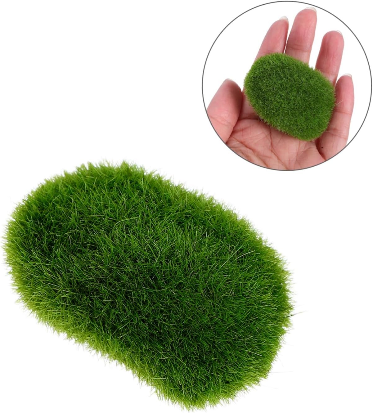 1750615366 villcase 20pcs artificial moss rocks for indoor plants and garden arrangements realistic decorative stones for floral crafts maintenance greenery for fairy gardens and.jpg