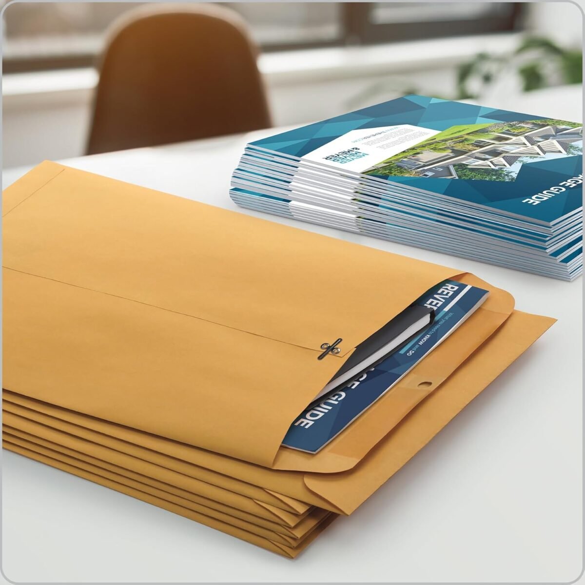 1750641328 quality park 9 x 12 clasp envelopes with deeply gummed flaps great for filing storing or mailing documents 28 lb brown kraft 100 per box qua37890.jpg