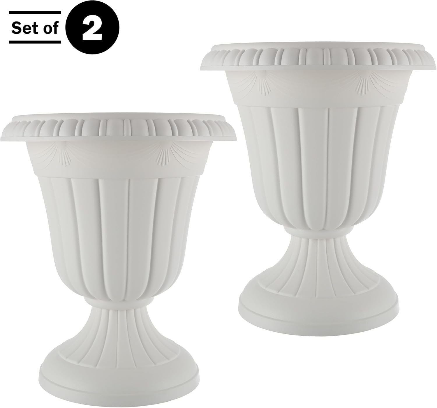 1750653412 pure garden outdoor planter 2 pack 16x18 inch urn planters plastic plant pots for indoor outdoor or front porch decor flower pots white.jpg