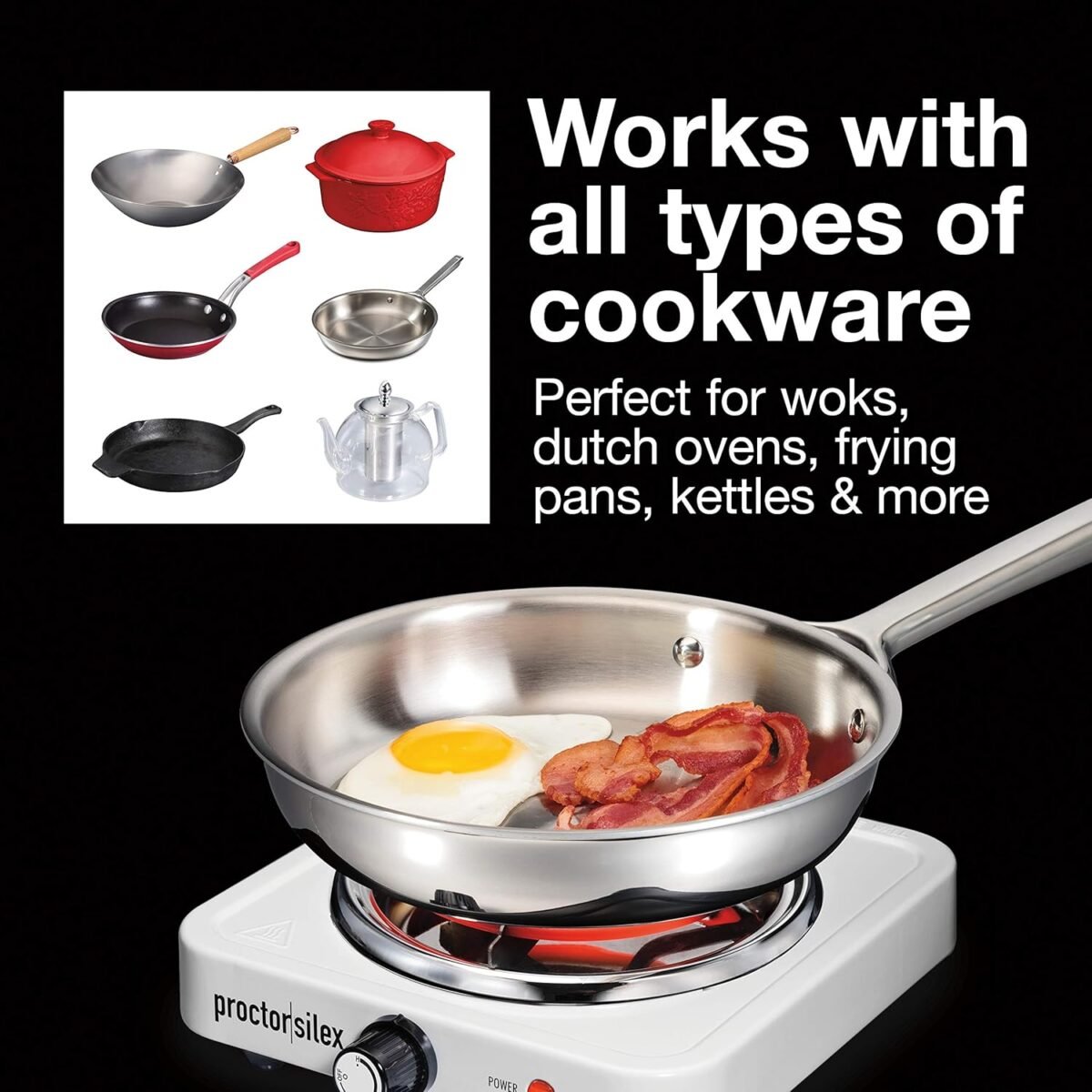 1750654327 proctor silex electric stove single burner cooktop compact and portable adjustable temperature hot plate 1200 watts white stainless 34106.jpg