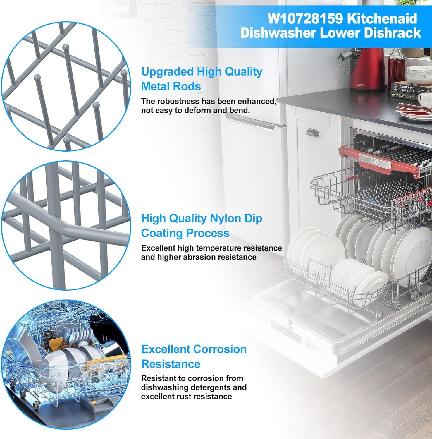 1750677833 upgraded w10728159 w10525646 dishwasher lower dishrack for kitchenaid dishwasher rack replacement partsw10728159 w10082825 for kenmore elite whirlpool ikea maytag dishwasher rack parts.jpg