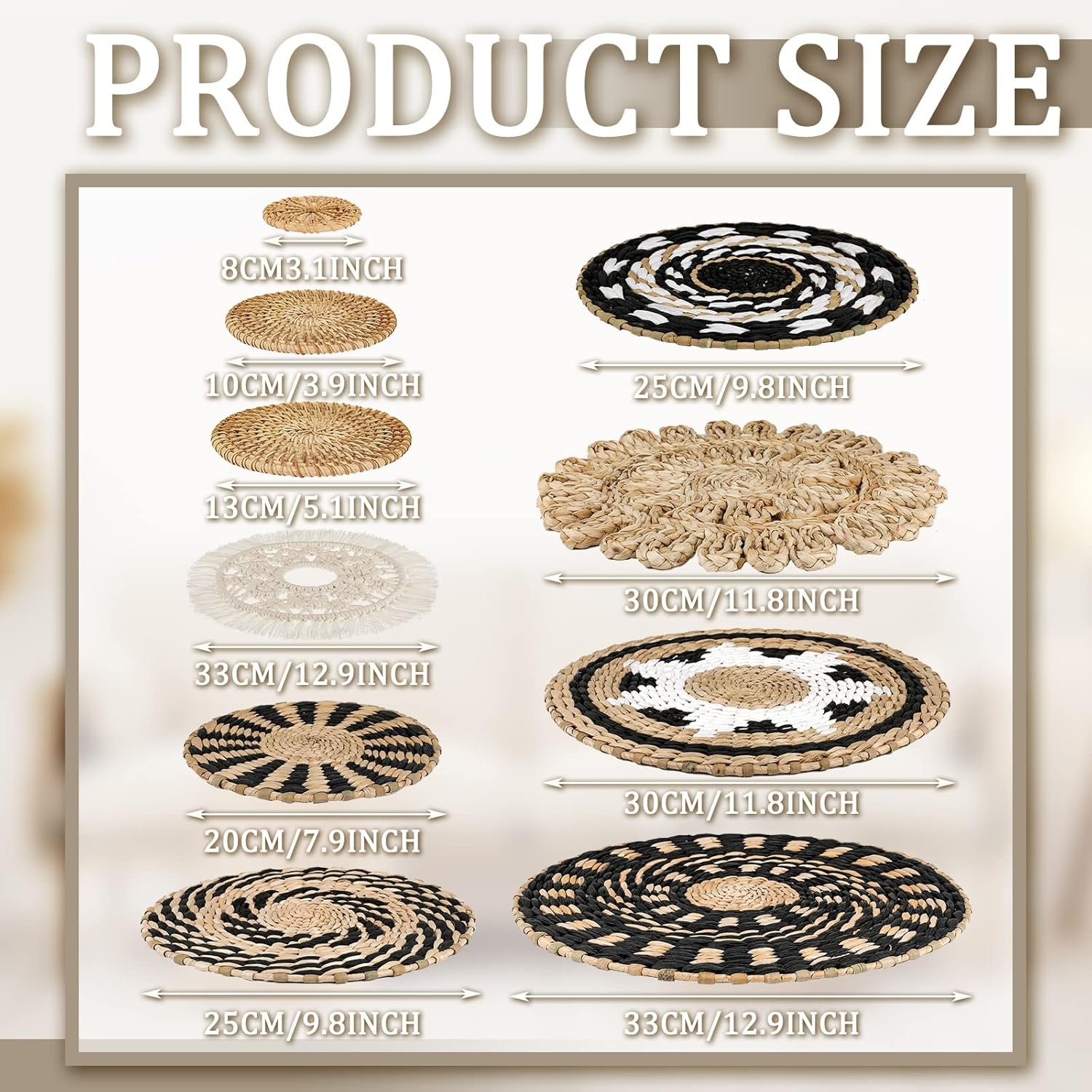 1750719940 tatuo 11 pcs boho wall basket decor decorative bulrush woven basket wall decor art round farmhouse hanging baskets for kitchen rustic home summer decorations multi sizesboho.jpg